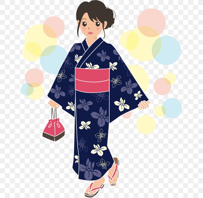 Kimono Yukata واساي Clip Art, PNG, 652x800px, Watercolor, Cartoon, Flower, Frame, Heart Download Free