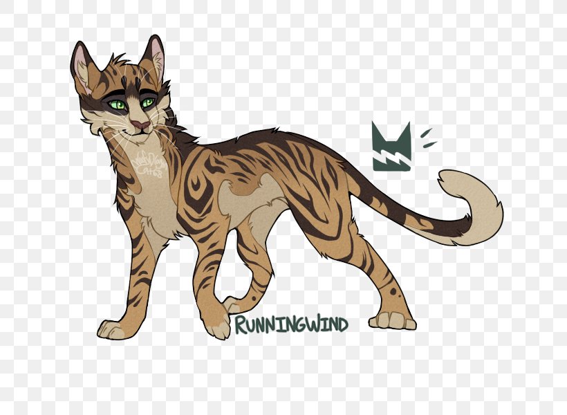 Whiskers Tabby Cat Warriors Runningwind, PNG, 800x600px, Whiskers, Animal Figure, Art, Big Cats, Carnivoran Download Free