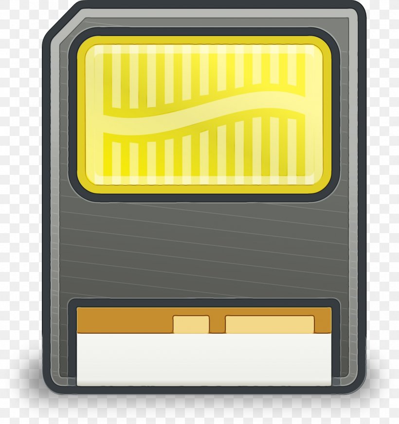 Yellow Technology Electronic Device Icon, PNG, 1802x1920px, Watercolor, Electronic Device, Paint, Technology, Wet Ink Download Free