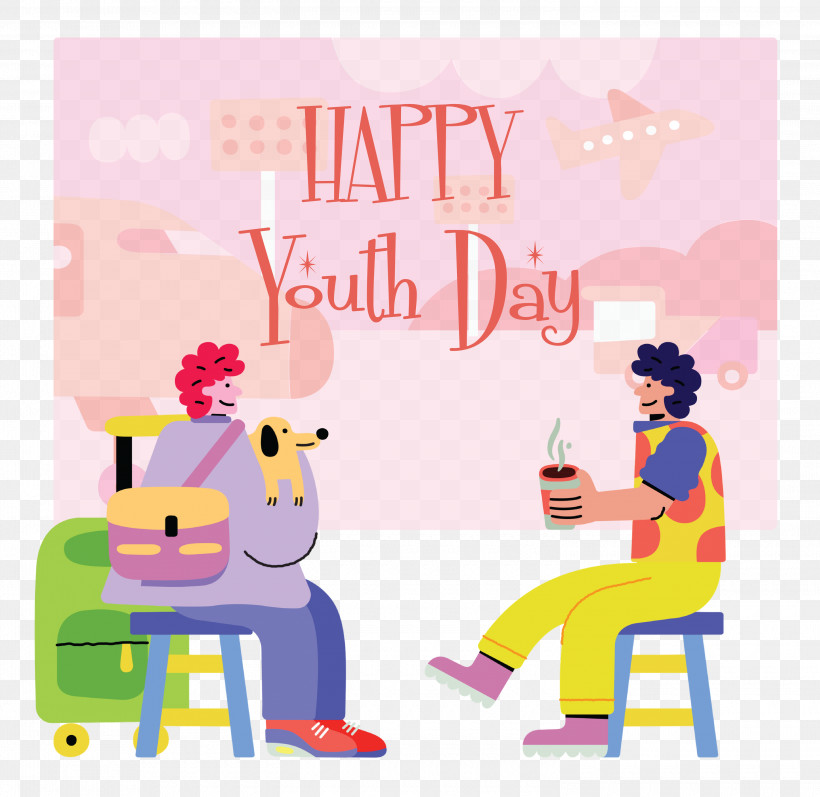 Youth Day, PNG, 3000x2919px, Youth Day, Behavior, Cartoon, Character, Geometry Download Free