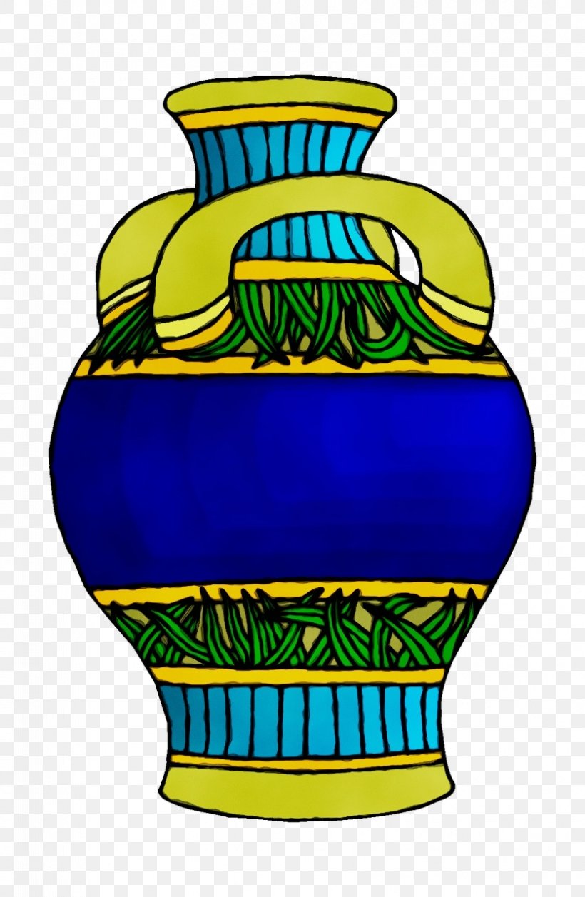 Green Yellow Vase Artifact Urn, PNG, 835x1280px, Watercolor, Artifact, Green, Paint, Urn Download Free