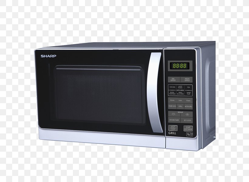 Microwave Ovens Sharp R270SLM Microwave Home Appliance Sharp R272-M, PNG, 600x600px, Microwave Ovens, Cooking, Home Appliance, Kitchen, Kitchen Appliance Download Free