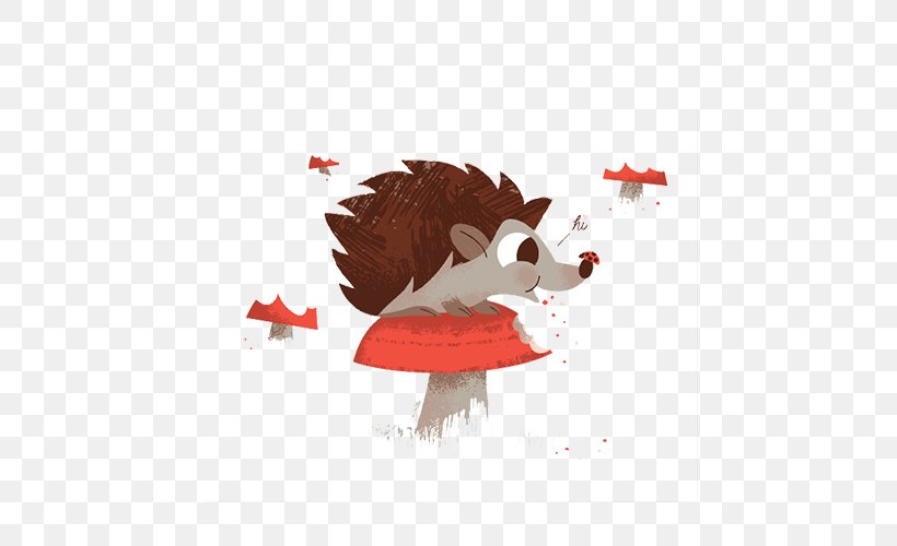 Hedgehog Cuteness Illustration, PNG, 500x500px, Hedgehog, Animal, Art, Cartoon, Cuteness Download Free