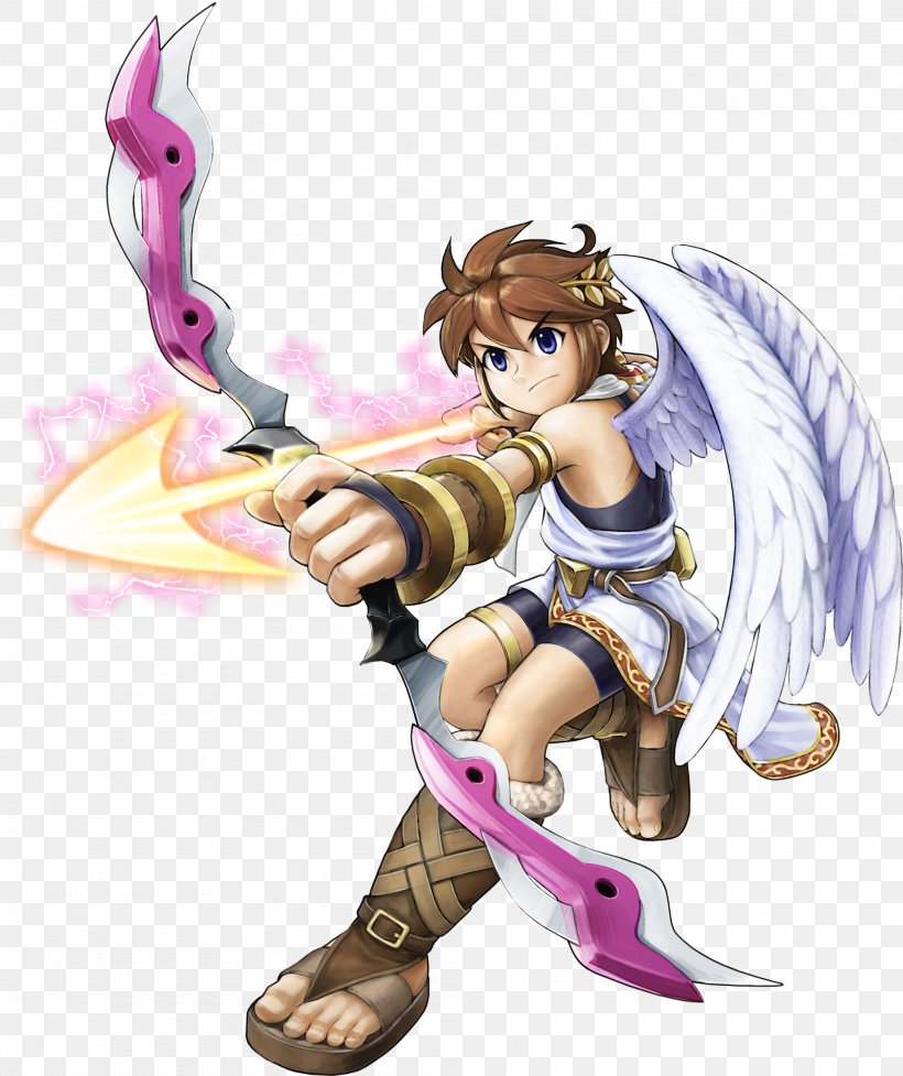 Kid Icarus: Uprising Kid Icarus: Of Myths And Monsters Super Smash Bros. Brawl Pit, PNG, 2000x2383px, Watercolor, Cartoon, Flower, Frame, Heart Download Free