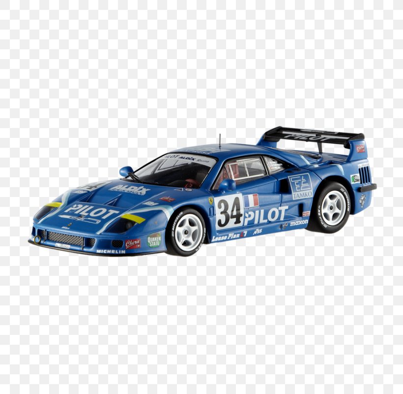 Ferrari F40 1995 24 Hours Of Le Mans Model Car, PNG, 800x800px, 24 Hours Of Le Mans, Ferrari, Automotive Design, Automotive Exterior, Brand Download Free