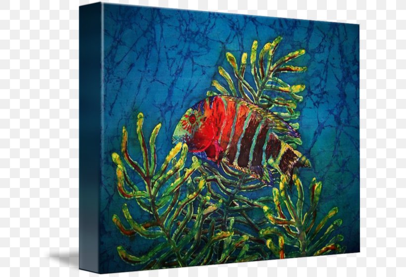 Gallery Wrap Painting Seahorse Ecosystem Fauna, PNG, 650x560px, Gallery Wrap, Aquarium Decor, Art, Biology, Canvas Download Free
