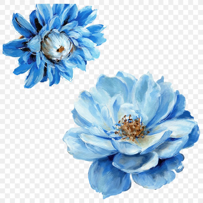 Painting Floral Design Art Flower, PNG, 1600x1600px, Painting, Art, Art Museum, Blue, Canvas Print Download Free