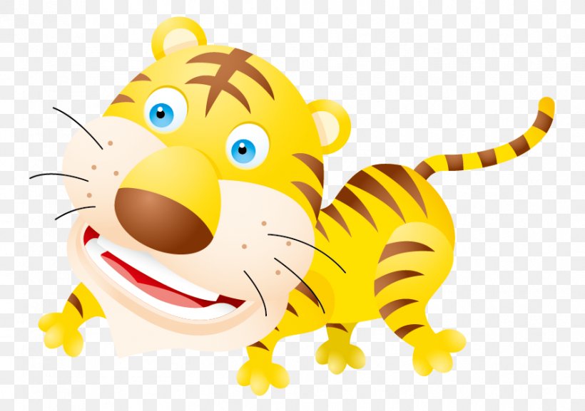 Project Tiger Lion Animation, PNG, 888x625px, Tiger, Animal, Animation, Art, Big Cat Download Free