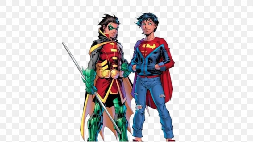Superboy Robin Superman Damian Wayne Batman, PNG, 1091x617px, Superboy, Action Comics, Action Figure, Batman, Comics Download Free