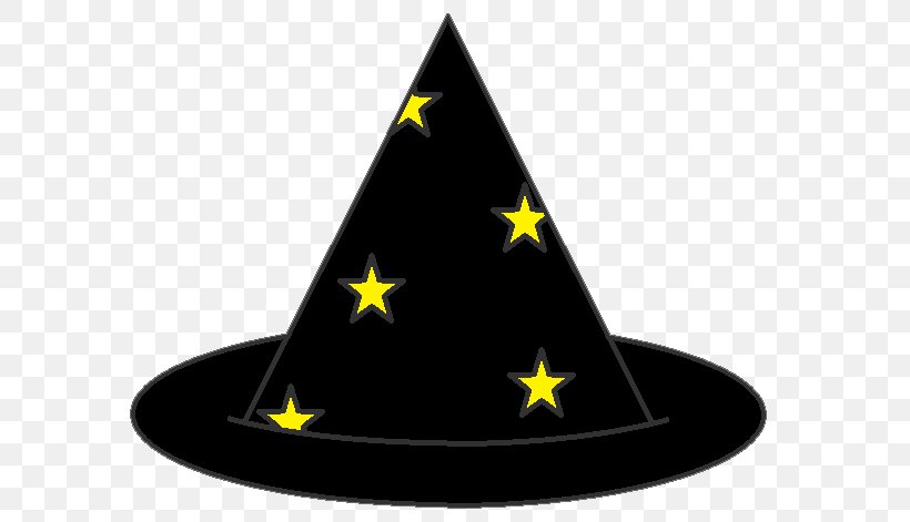 Witch Cartoon, PNG, 595x471px, Hat, Cone, Costume Hat, Headgear, Star Download Free