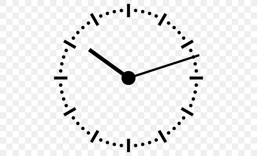 Digital Clock Newgate Clocks Alarm Clocks, PNG, 500x500px, Clock, Alarm Clocks, Area, Black And White, Clock Angle Problem Download Free