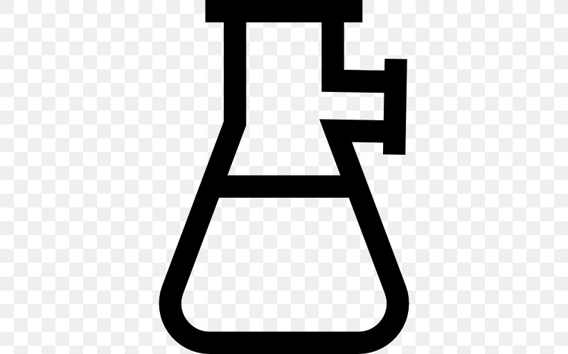 Laboratory Flasks Chemistry Education Test Tubes, PNG, 512x512px, Laboratory Flasks, Area, Black, Black And White, Chemical Substance Download Free
