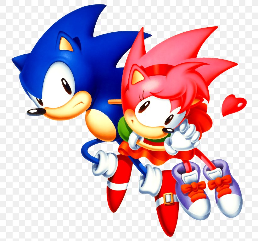 Sonic CD Sonic The Hedgehog Amy Rose Ariciul Sonic Metal Sonic, PNG, 768x768px, Sonic Cd, Amy Rose, Ariciul Sonic, Art, Cartoon Download Free
