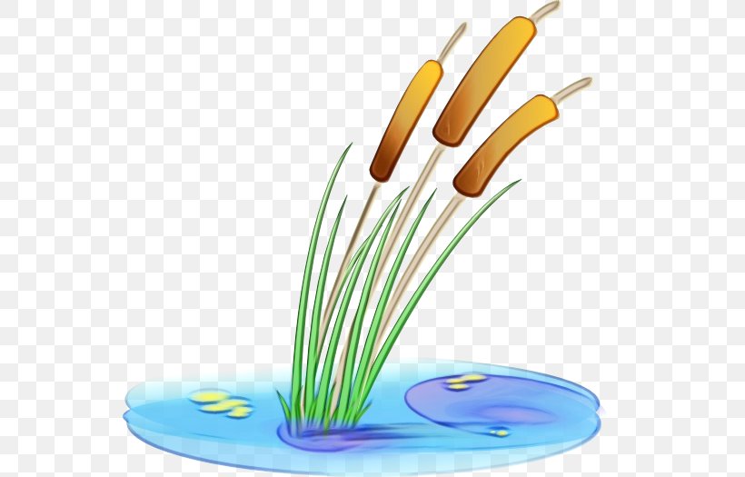 Transparency Cartoon Pond, PNG, 550x525px, Watercolor, Cartoon, Grass, Paint, Plant Download Free