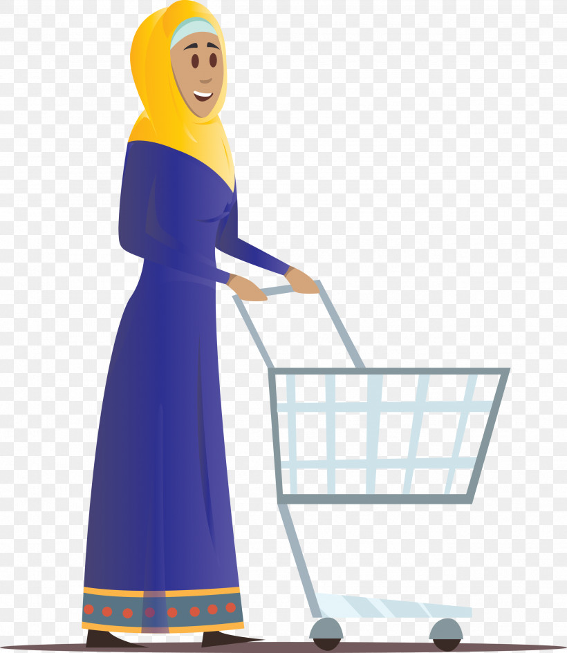 Arabic Woman Arabic Girl, PNG, 2603x3000px, Arabic Woman, Arabic Girl, Cartoon, Electric Blue, Standing Download Free