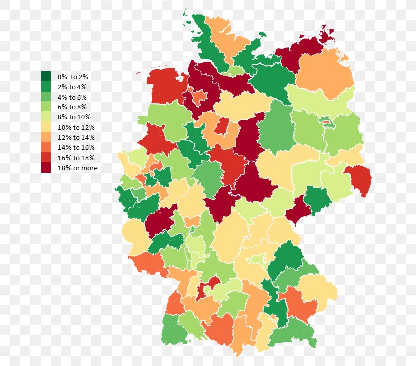 Germany Thematic Map Choropleth Map Geography, PNG, 660x720px, Germany, Area, Border, Choropleth Map, Floral Design Download Free