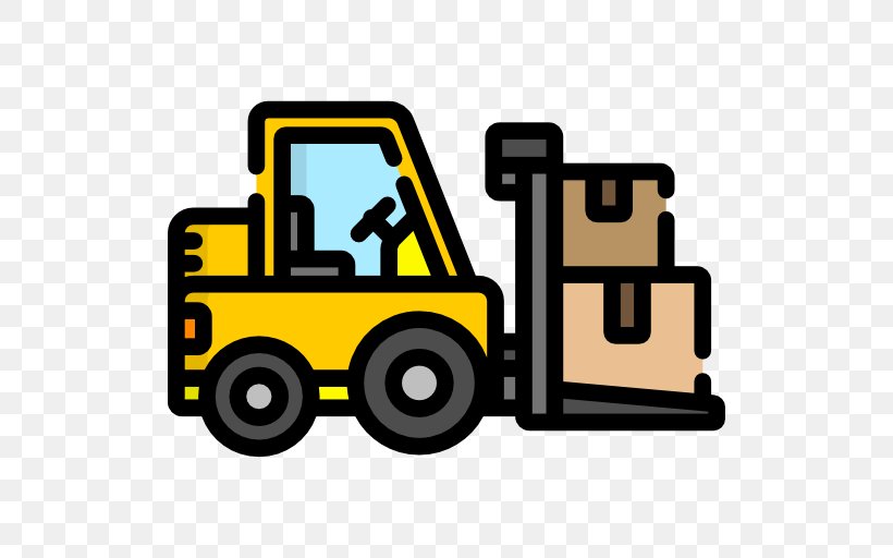 Car Forklift Logistics Clip Art, PNG, 512x512px, Car, Automotive Design, Brand, Cargo, Flatbed Truck Download Free