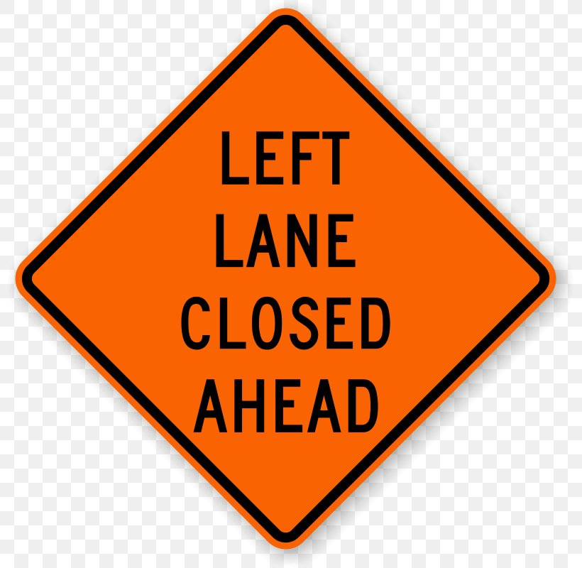 Lane Roadworks Traffic Sign Warning Sign, PNG, 800x800px, Lane, Area, Brand, Carriageway, Detour Download Free