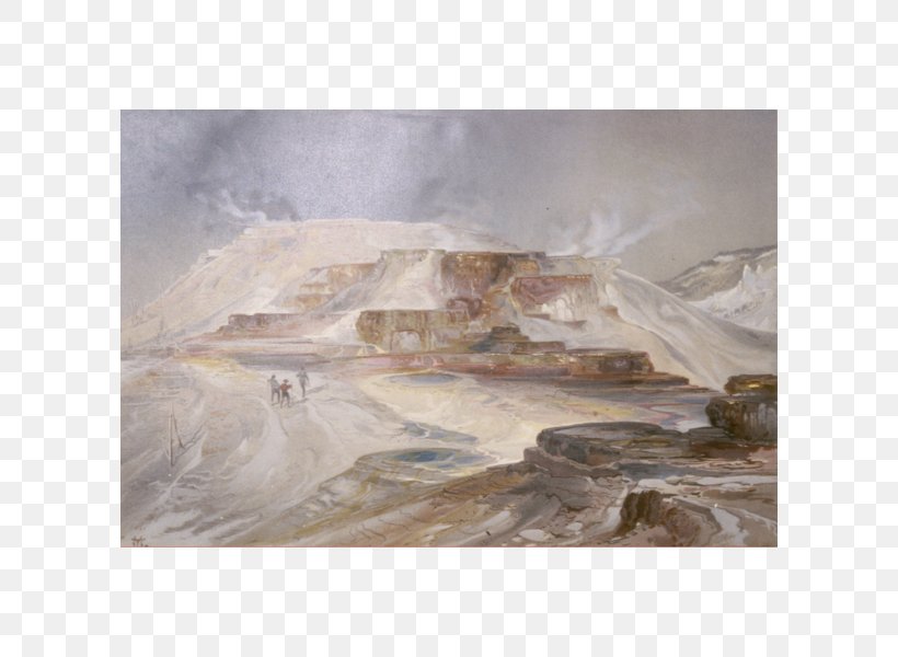 Yellowstone National Park Watercolor Painting Art, PNG, 600x600px, Yellowstone National Park, Art, Dust, Geology, Hot Spring Download Free