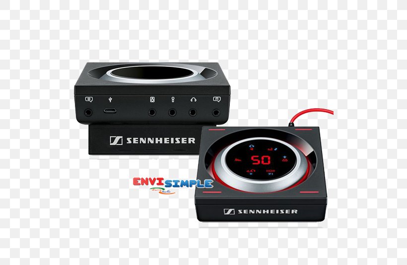 Sennheiser GSX 1200 PRO Audio Amplifier Sennheiser GSX 1000 Headphones,  PNG, 534x534px, 71 Surround Sound, Sennheiser,