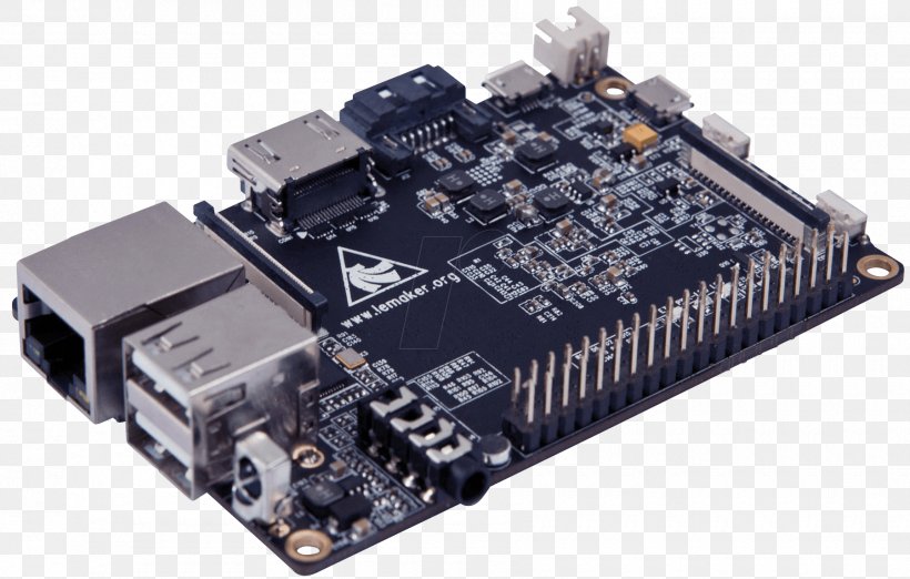 Microcontroller Banana Pi Single-board Computer Raspberry Pi Serial ATA, PNG, 1800x1147px, Microcontroller, Banana Pi, Banana Pro, Circuit Component, Computer Download Free