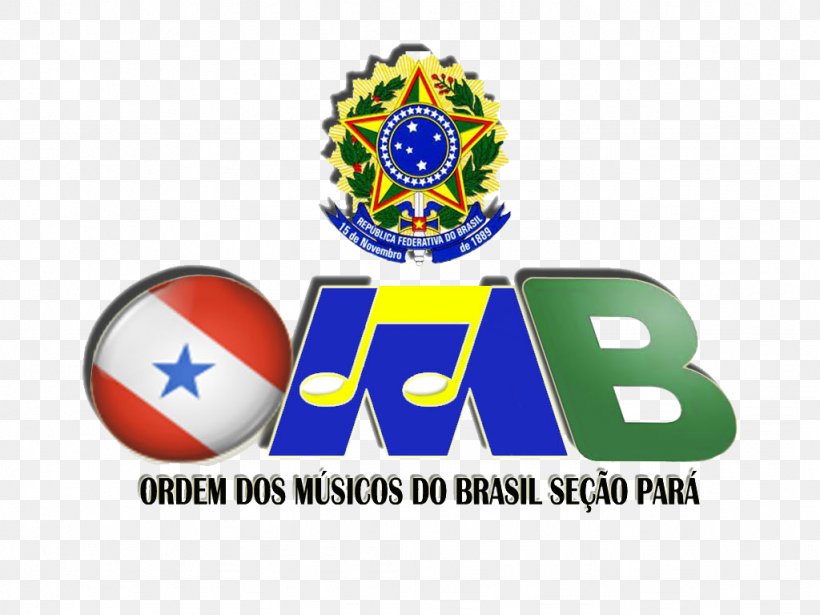 Ordem Dos Músicos Do Brasil Musician Pará Logo Emblem, PNG, 1024x768px, Musician, Ball, Brand, Brazil, Death Download Free