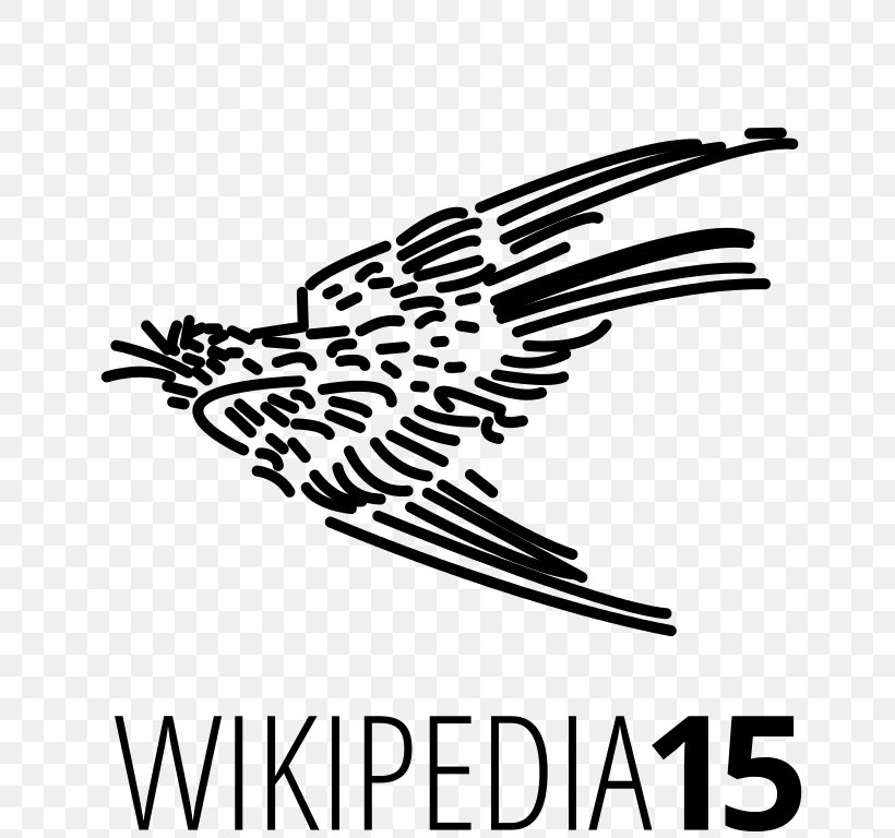 Polish Wikipedia English Wikipedia Encyclopedia Clip Art, PNG, 652x768px, Wikipedia, Beak, Bird, Black And White, Encyclopedia Download Free