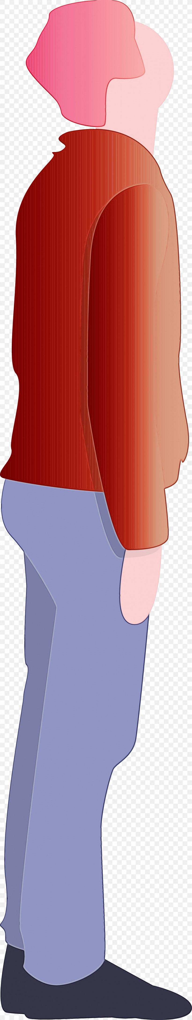 Red Joint Arm Leg Sleeve, PNG, 915x4843px, Man Looking Up, Arm, Elbow, Human Leg, Joint Download Free