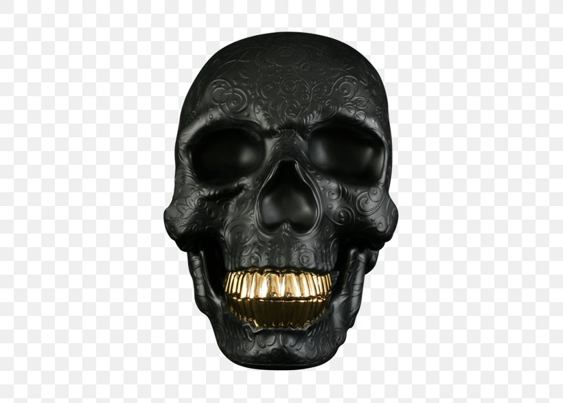 Skull Gold Teeth Calavera Human Tooth, PNG, 562x587px, Skull, Art, Bone, Calavera, Color Download Free
