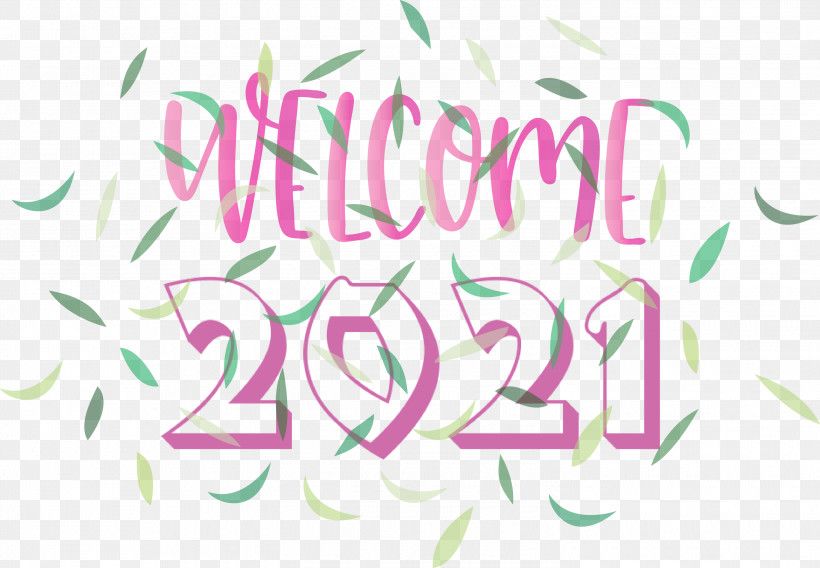 Welcome 2021 Year 2021 Year 2021 New Year, PNG, 3000x2079px, 2021 New Year, 2021 Year, Welcome 2021 Year, Biology, Calligraphy Download Free