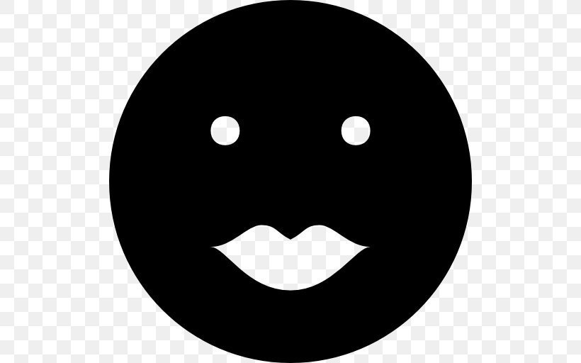 Emoticon Smiley Symbol, PNG, 512x512px, Emoticon, Ascii Art, Black, Black And White, Eye Download Free