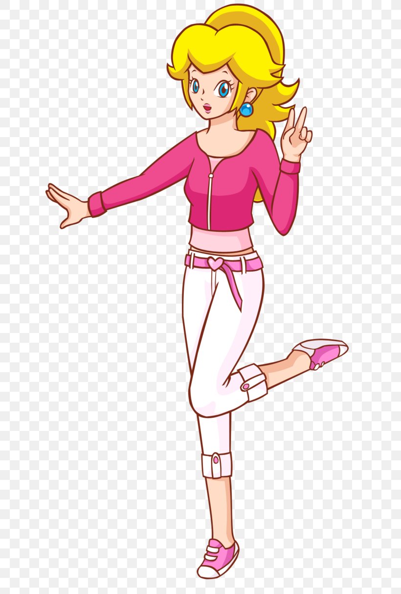 Princess Peach Betty Boop Princess Daisy Clothing Dress, PNG, 659x1213px, Watercolor, Cartoon, Flower, Frame, Heart Download Free