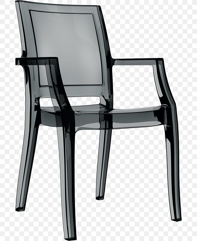 Table Chair Polycarbonate Fauteuil Furniture, PNG, 695x1000px, Table, Armrest, Bar Stool, Black And White, Chair Download Free