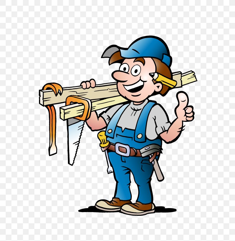 Carpenter Cartoon Joiner, PNG, 595x842px, Carpenter, Artwork, Cartoon, Drawing, Finger Download Free