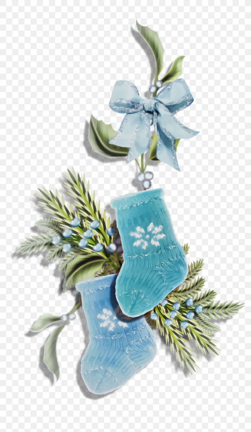 Christmas Stocking Christmas Socks, PNG, 930x1600px, Christmas Stocking, Aqua, Branch, Christmas Decoration, Christmas Ornament Download Free
