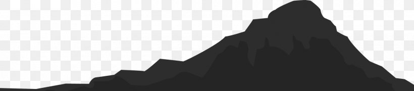 Mountain Shadow Clip Art, PNG, 1600x353px, Mountain, Black, Black And White, Black M, Hand Download Free