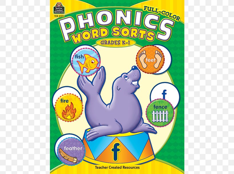 Full-Color Phonics Word Sorts Animal Book Font, PNG, 610x610px, Animal, Area, Book, Food, Games Download Free