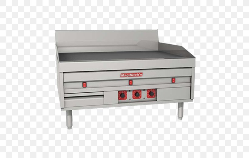 Griddle Countertop Home Appliance Flattop Grill Electricity, PNG, 520x520px, Griddle, Charbroiler, Chrome Plating, Countertop, Deep Fryers Download Free