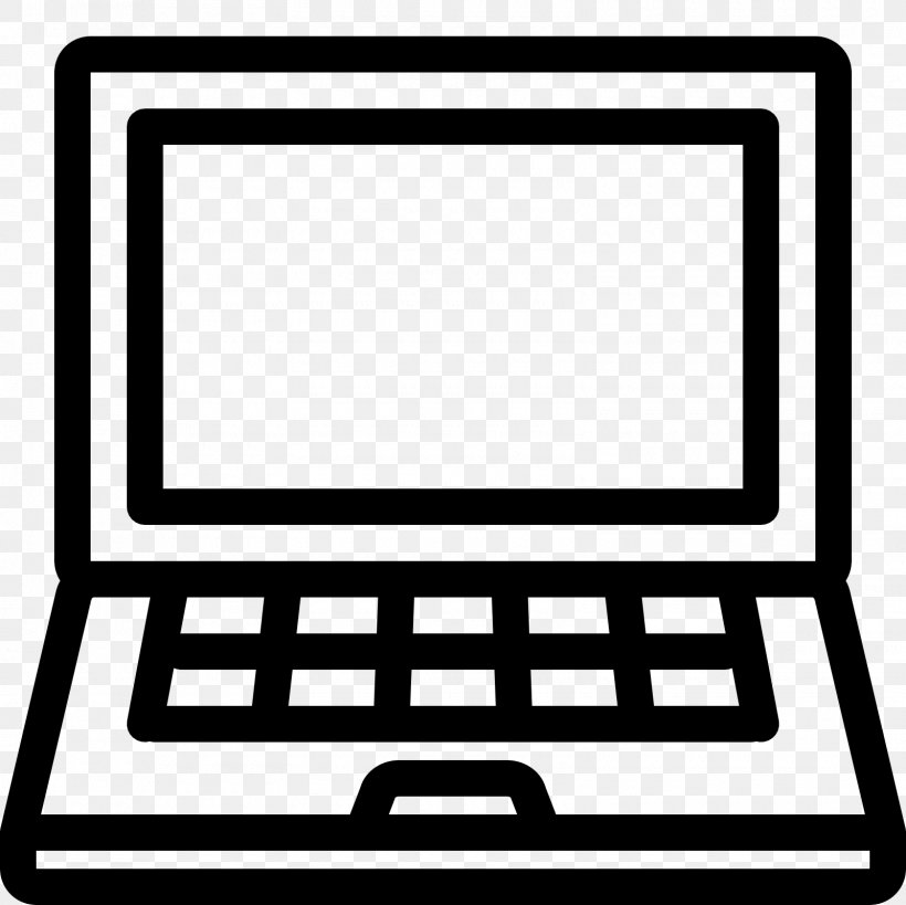 Laptop Responsive Web Design Computer Hardware Icon Design, PNG, 1600x1600px, Laptop, Area, Black And White, Brand, Computer Download Free