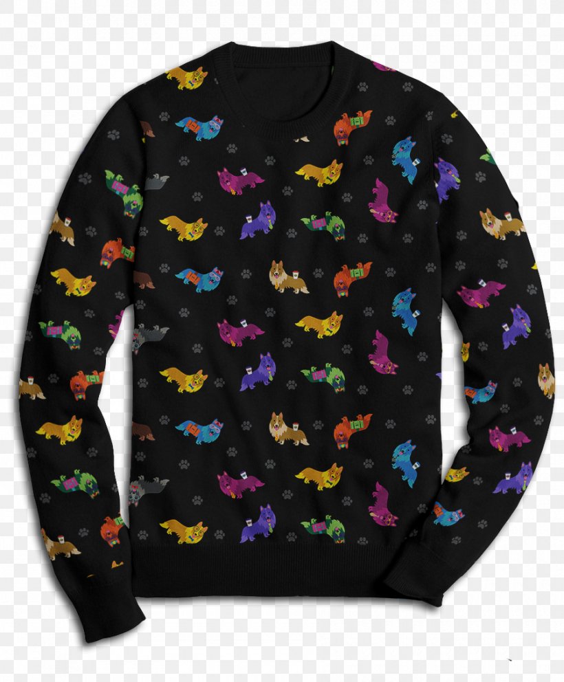 Sweater Basset Hound Shetland Sheepdog T-shirt Sleeve, PNG, 900x1089px, Sweater, Basset Hound, Blouse, Bluza, Christmas Download Free