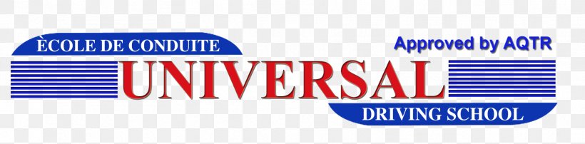 Universal Driving School Brand Logo Trademark, PNG, 1826x452px, School, Area, Banner, Blue, Brand Download Free