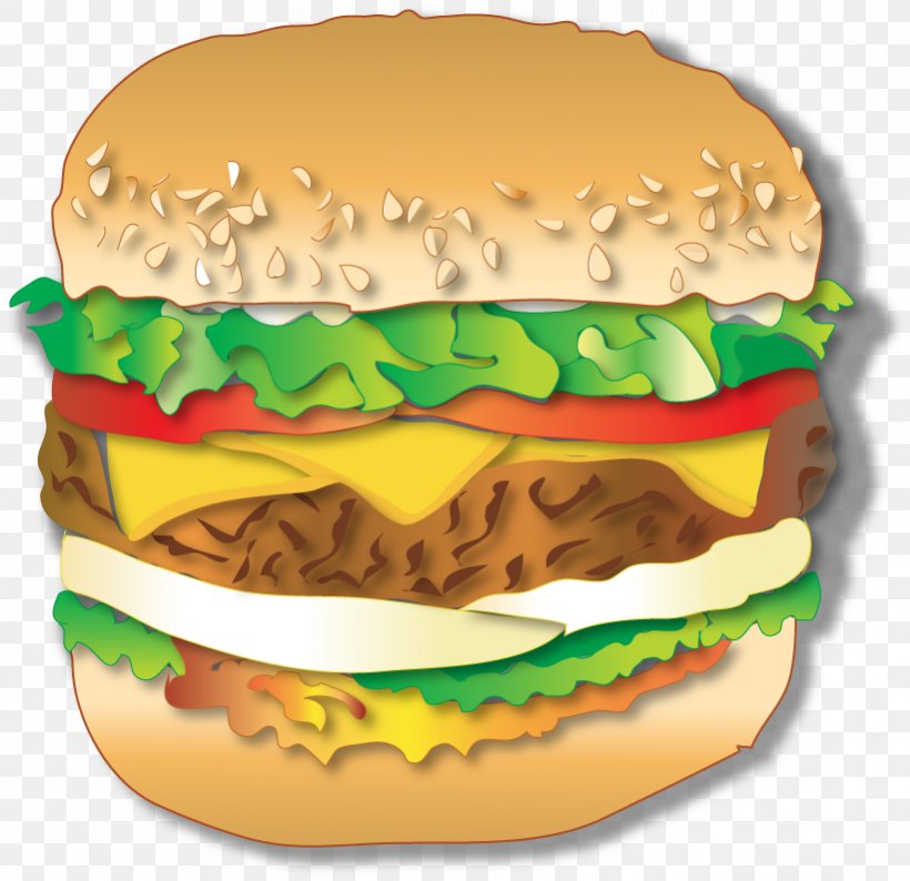 Cheeseburger Whopper McDonald's Big Mac Fast Food Breakfast Sandwich, PNG, 821x795px, Cheeseburger, Big Mac, Breakfast Sandwich, Dish, Fast Food Download Free