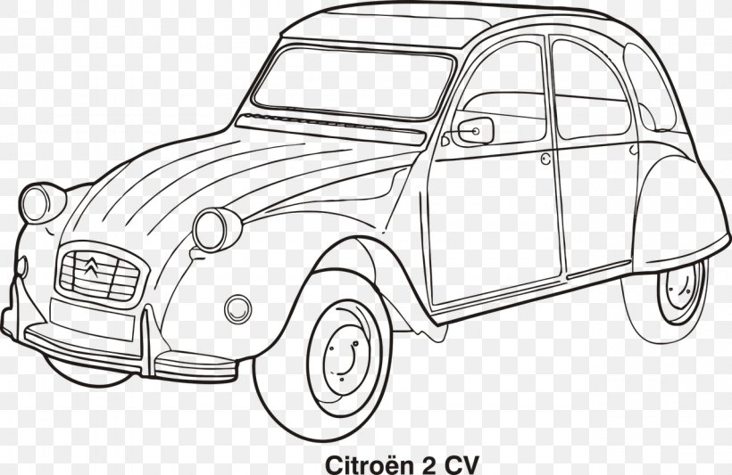 Citroën 2CV Classic Car Drawing, PNG, 1280x832px, 1957 Chevrolet, Citroen, Antique Car, Artwork, Automotive Design Download Free