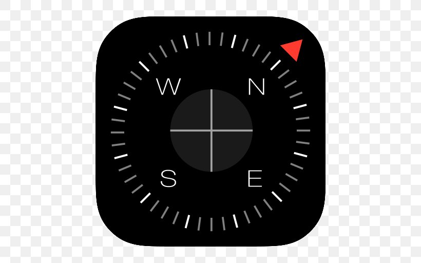 Compass GPS Navigation Systems App Store, PNG, 512x512px, Compass, App Store, Apple, Brand, Gauge Download Free