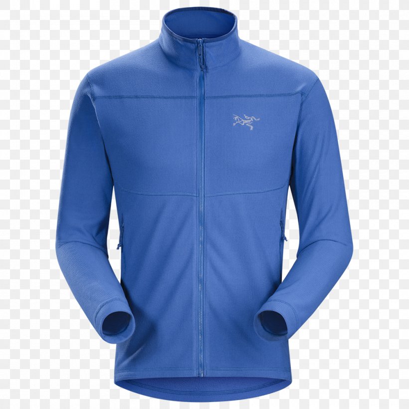 Hoodie Arc'teryx Jacket Sleeve Zipper, PNG, 1000x1000px, Hoodie, Active Shirt, Blue, Clothing, Coat Download Free
