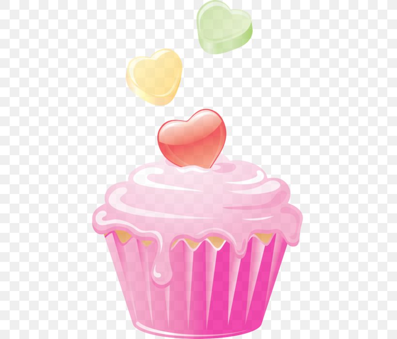 Pink Baking Cup Cupcake Heart Icing, PNG, 441x699px, Pink, Baked Goods, Baking Cup, Cake, Cake Decorating Supply Download Free