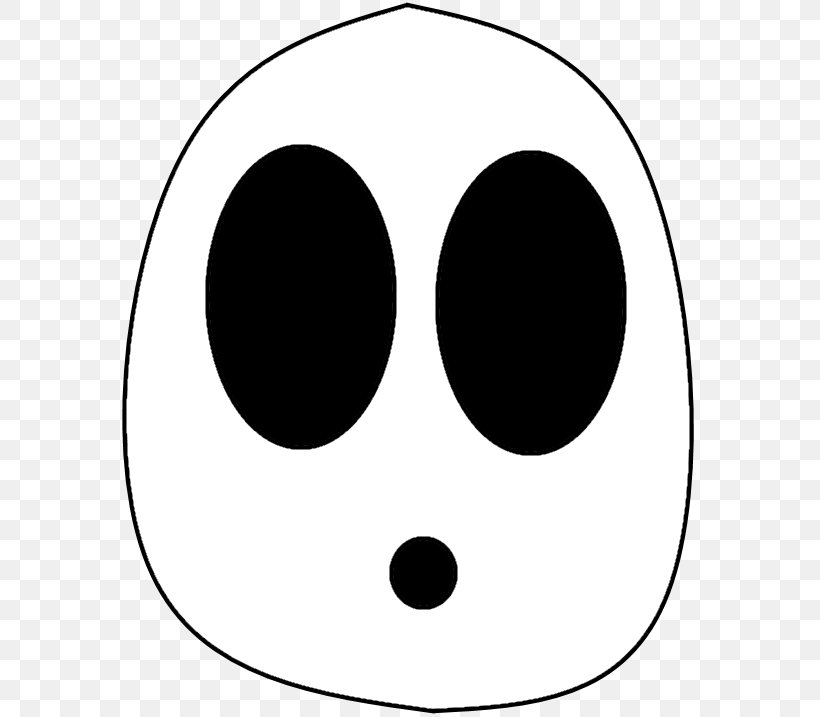 Shy Guy Mask DeviantArt Clip Art, PNG, 595x717px, Shy Guy, Area, Art, Black, Black And White Download Free
