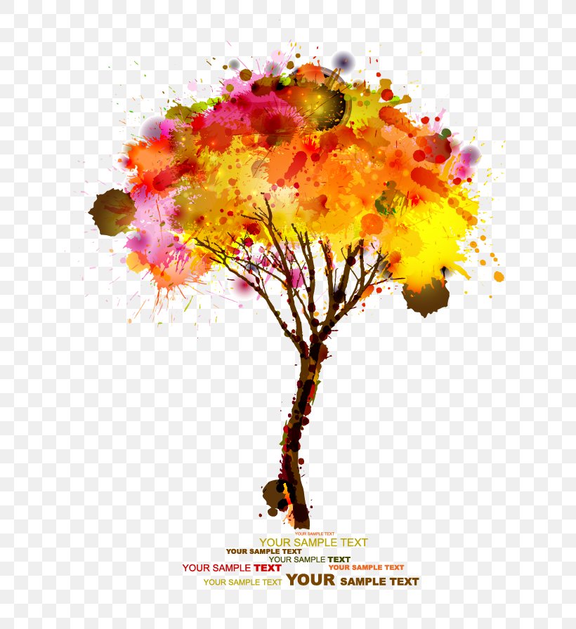 Tree Printing, PNG, 707x896px, Tree, Arboriculture, Branch, Color, Flora Download Free
