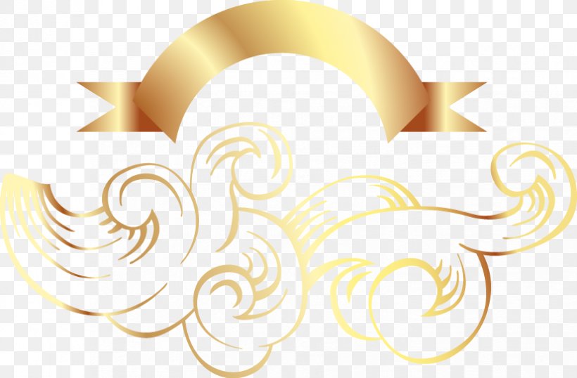 Clip Art, PNG, 826x542px, Motif, Artworks, Gold, Ribbon, Spiral Download Free