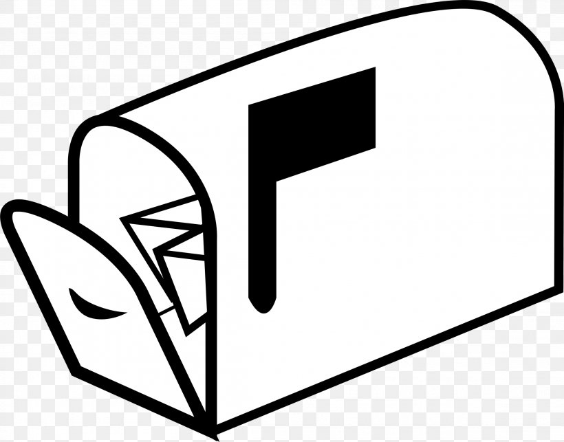 Letter Box Email Clip Art, PNG, 2309x1811px, Letter Box, Animation, Area, Black, Black And White Download Free